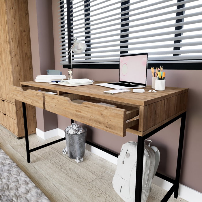 Hanah Home Atlas 1600-61 Escritorio de Estudio Atlantic Pine Hanah Home Atlas 1600-61 Escritorio de Estudio Atlantic Pine